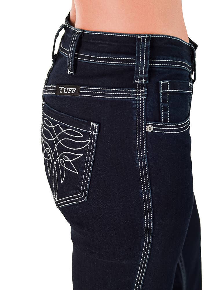 Cowgirl Tuff Co. / B. Tuff Jeans - Swirl BootStitch Trouser