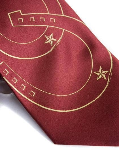 Cyberoptix Tie Lab - Lucky Horseshoe Necktie