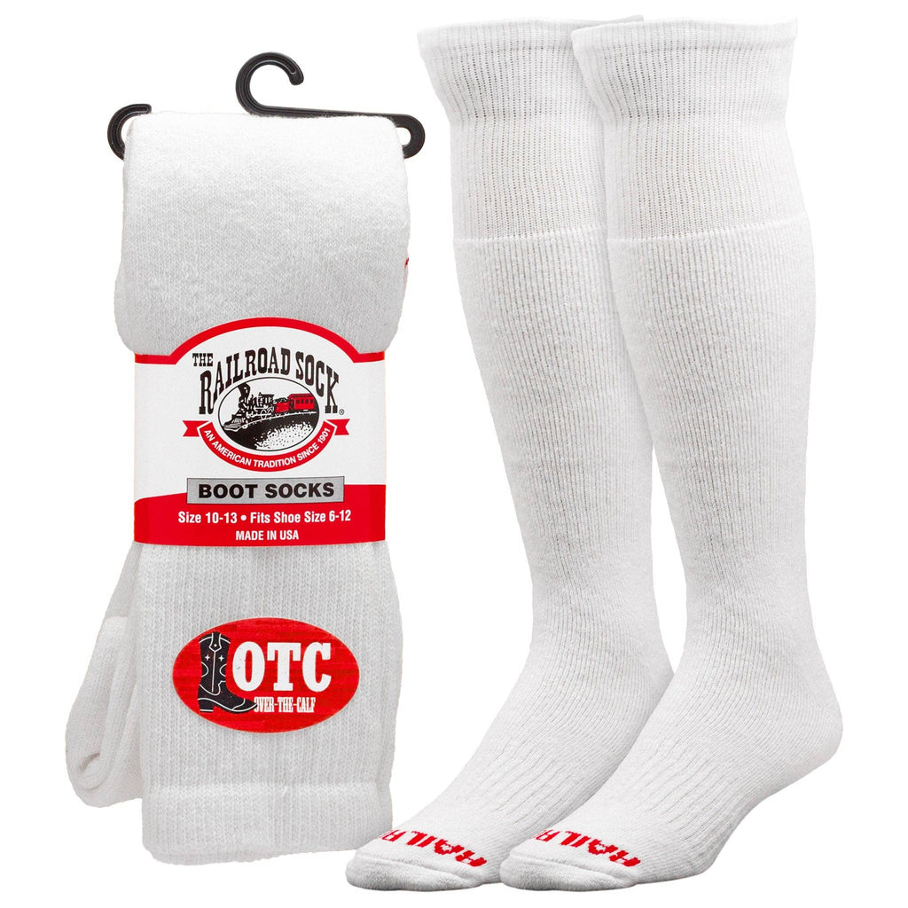 Railroad Sock llc - Men's "Ranch, Range, & Trail" Over-the-Calf Boot Socks (1pr)