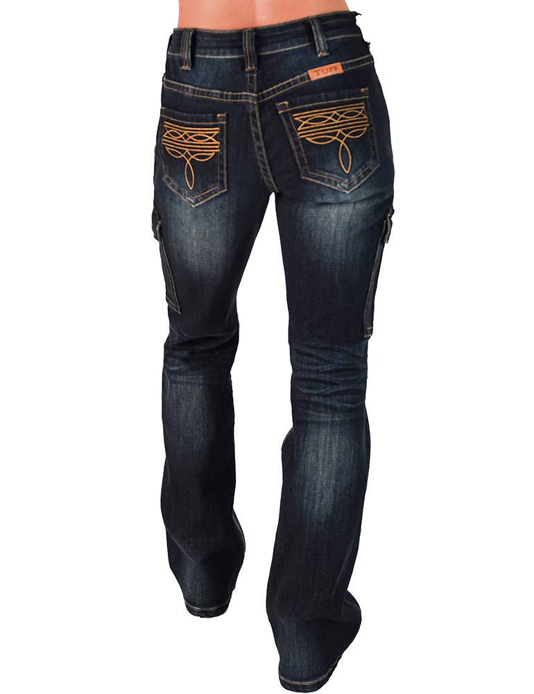Cowgirl Tuff Co. / B. Tuff Jeans - BootStitch Cargo Bootcut