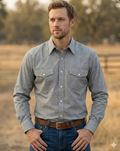 MontanaCo - Men's Western Snap Shirt with Stretch | Style ML-2609