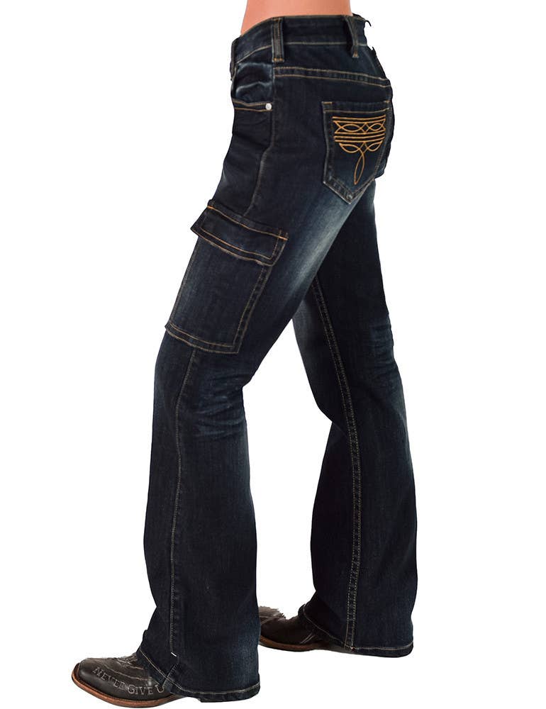 Cowgirl Tuff Co. / B. Tuff Jeans - BootStitch Cargo Bootcut