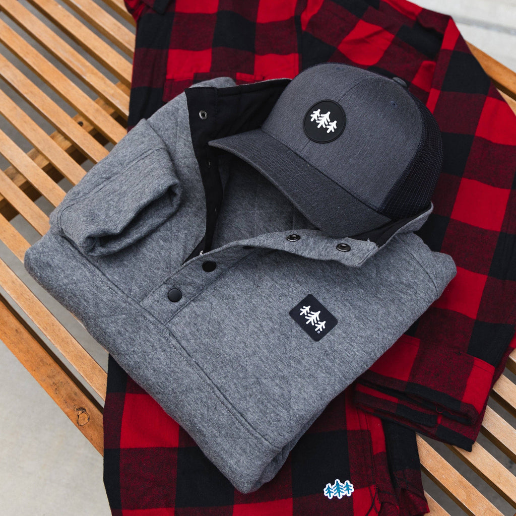 TriPine - Premium Diamond Quilted Pullover