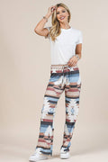 Avery - AV1044-SELENA AZTEC PRINT RELAXED PANTS