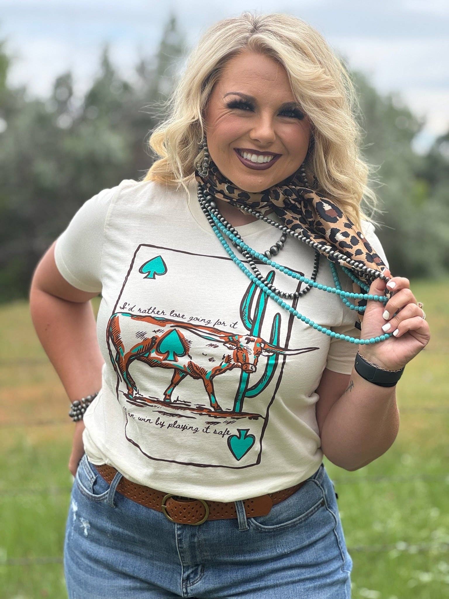 Texas True Threads - Lauren's Longhorn Tee