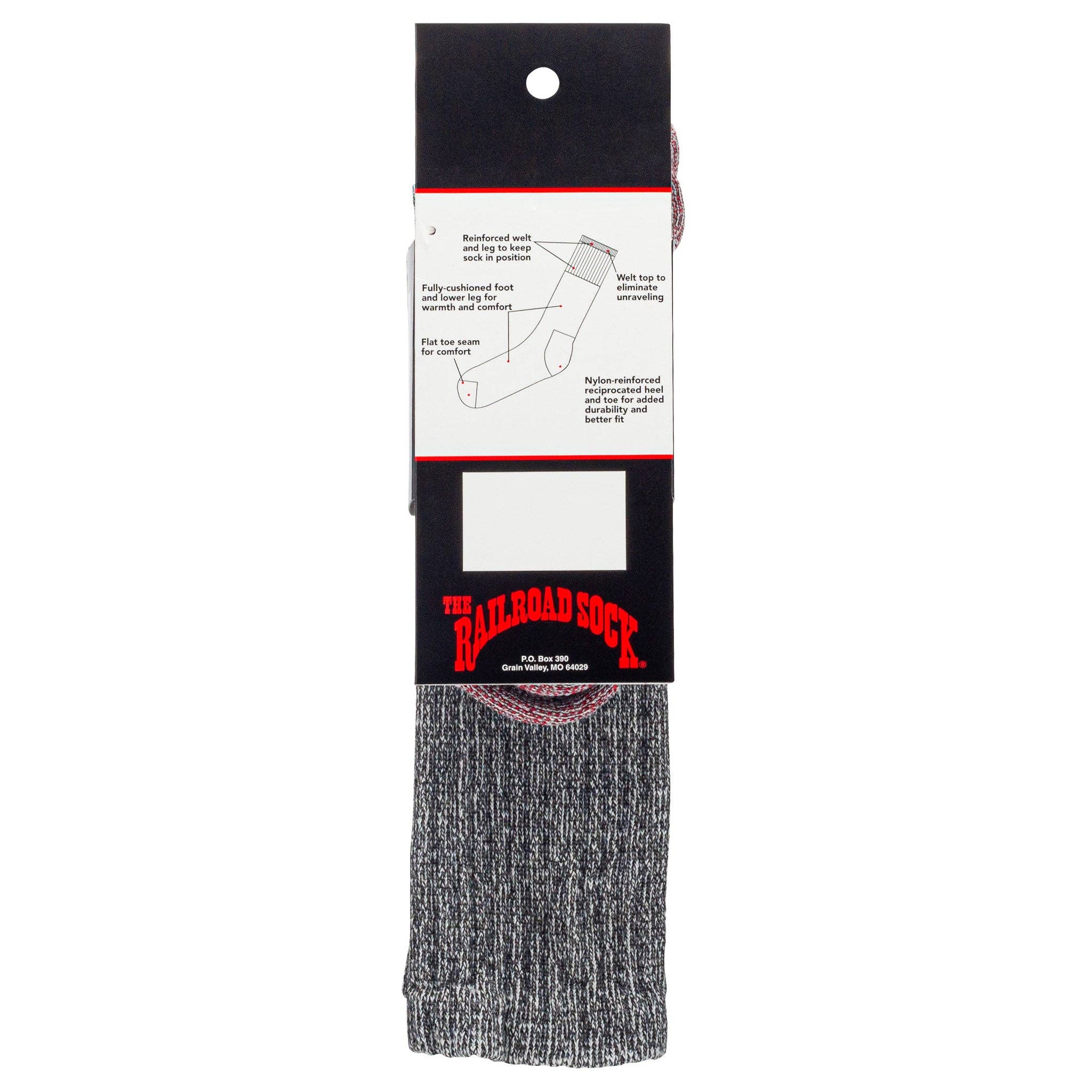Railroad Sock llc - Large Over-the-Calf Merino Wool Socks (1pr)