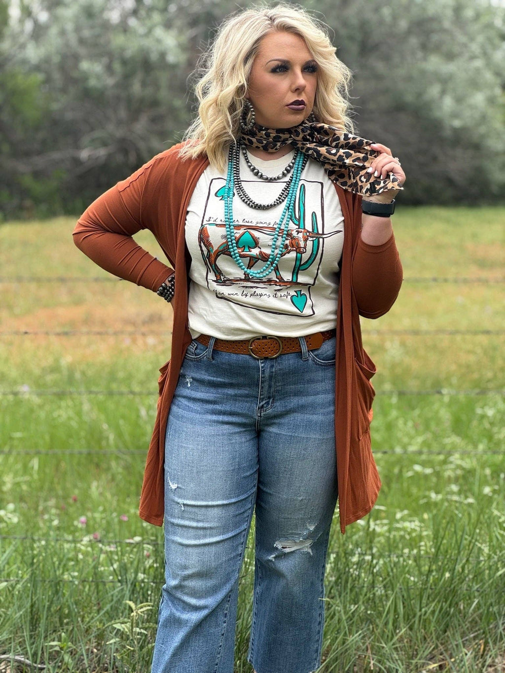 Texas True Threads - Lauren's Longhorn Tee
