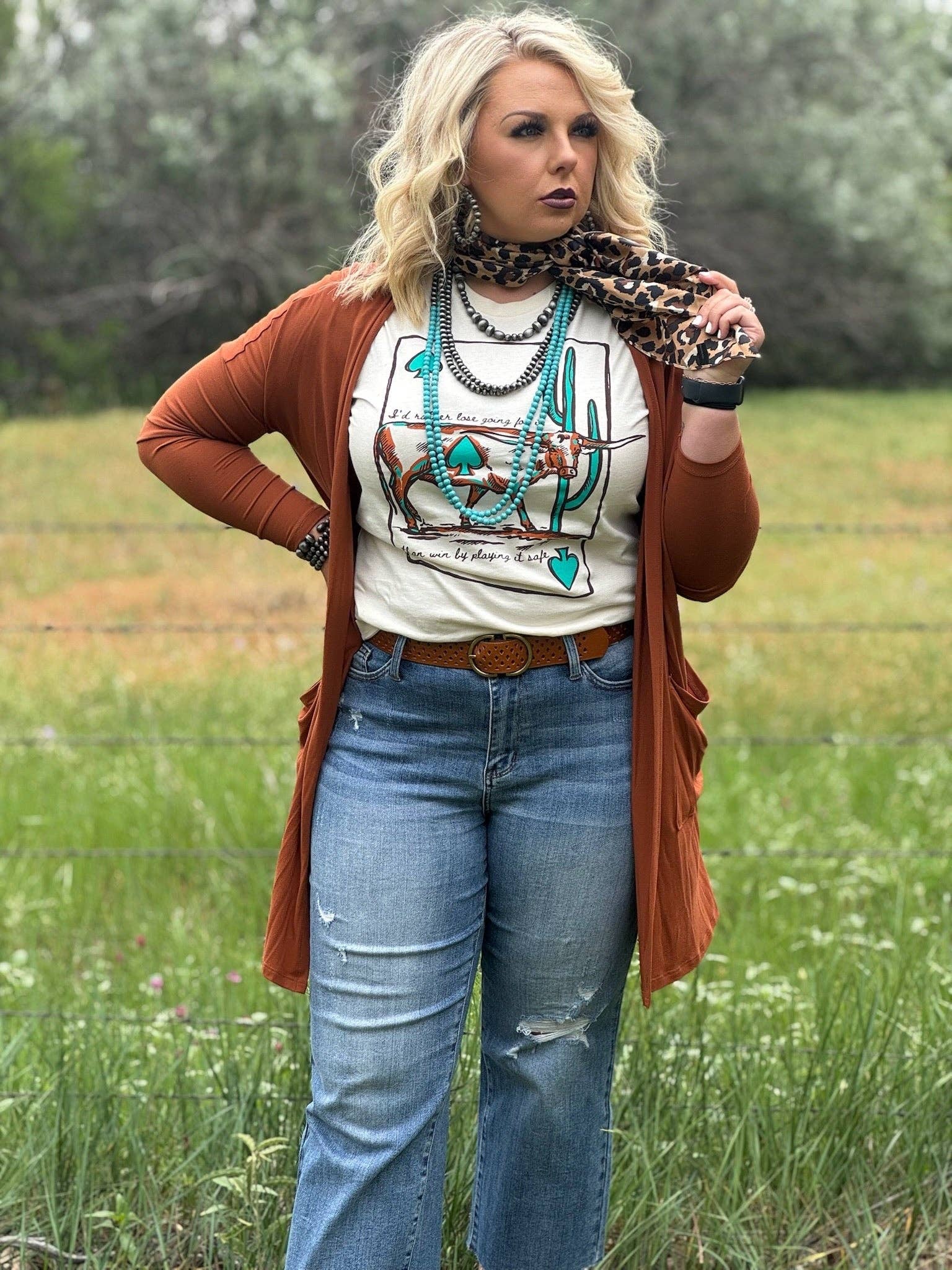 Texas True Threads - Lauren's Longhorn Tee
