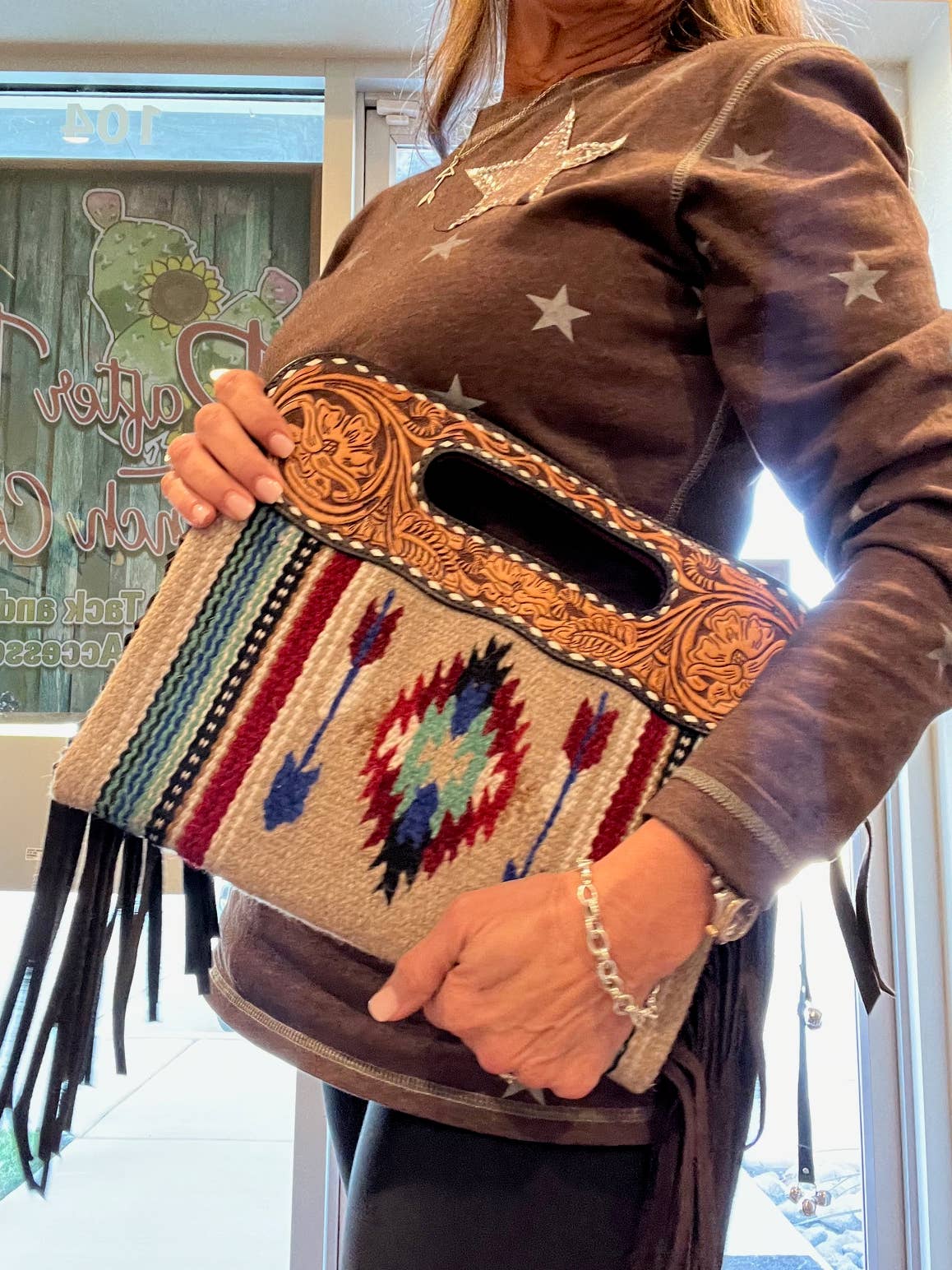 Rafter T Ranch Company - Western Clutch Handbag