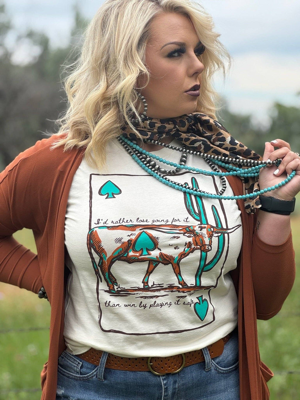 Texas True Threads - Lauren's Longhorn Tee