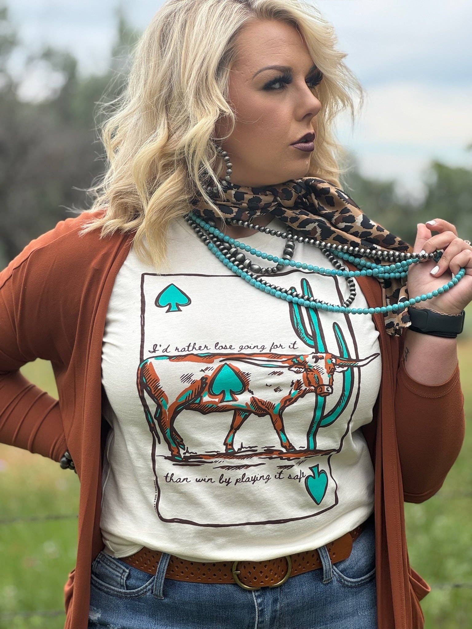 Texas True Threads - Lauren's Longhorn Tee