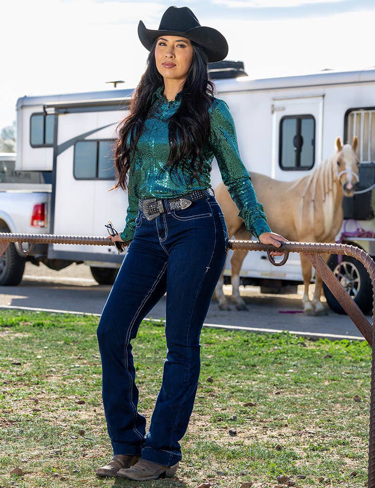 Cowgirl Tuff Co. / B. Tuff Jeans - Class Act - Sliver