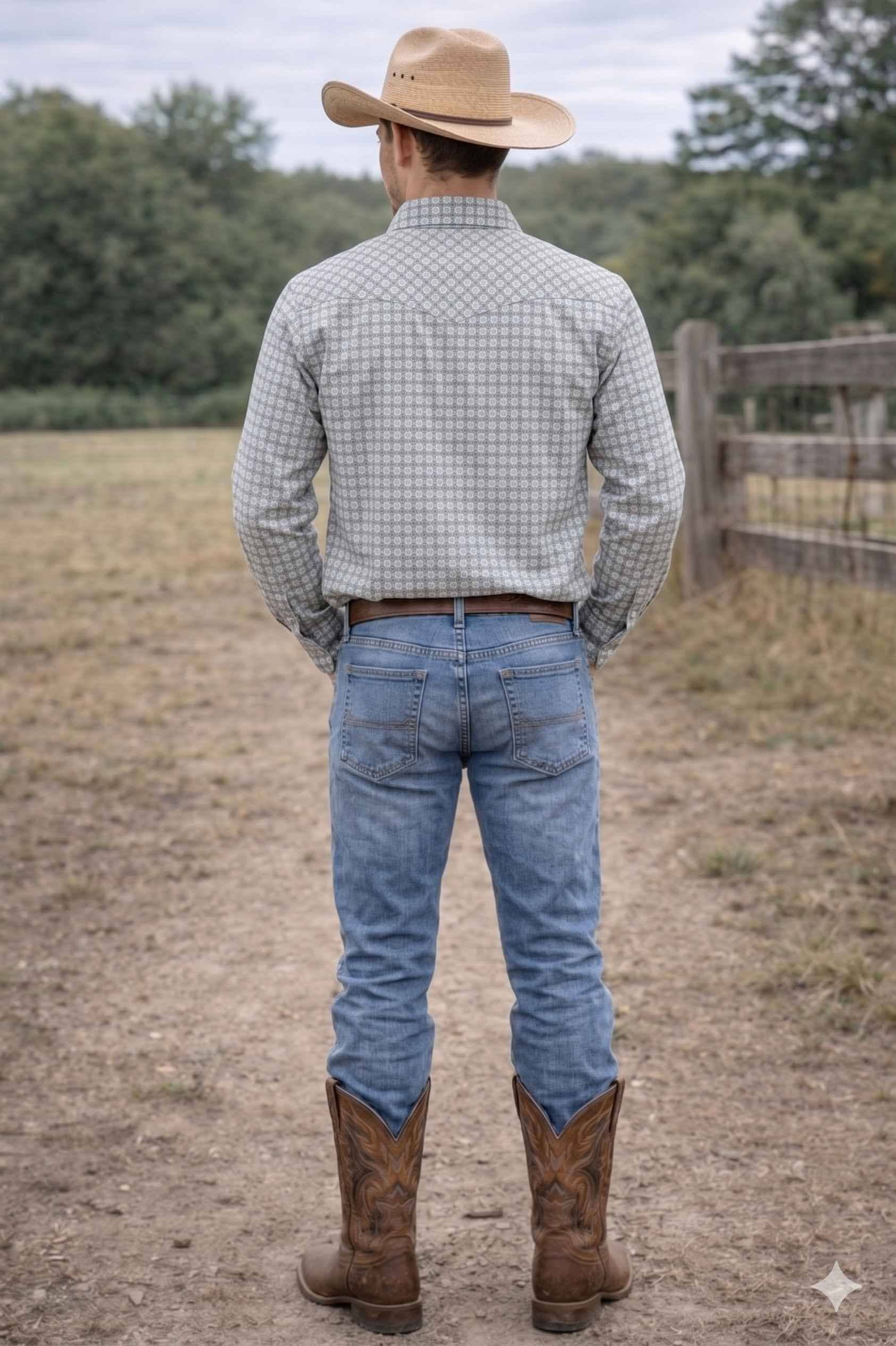 MontanaCo - Men's Western Snap Shirt with Stretch | Style ML-2612