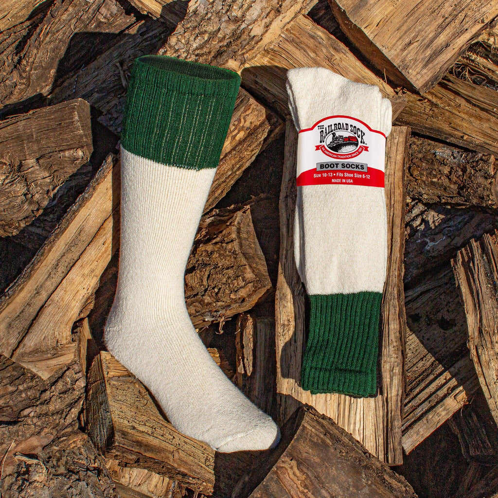 Railroad Sock llc - Men's Heavyweight Boot Socks (2pr)
