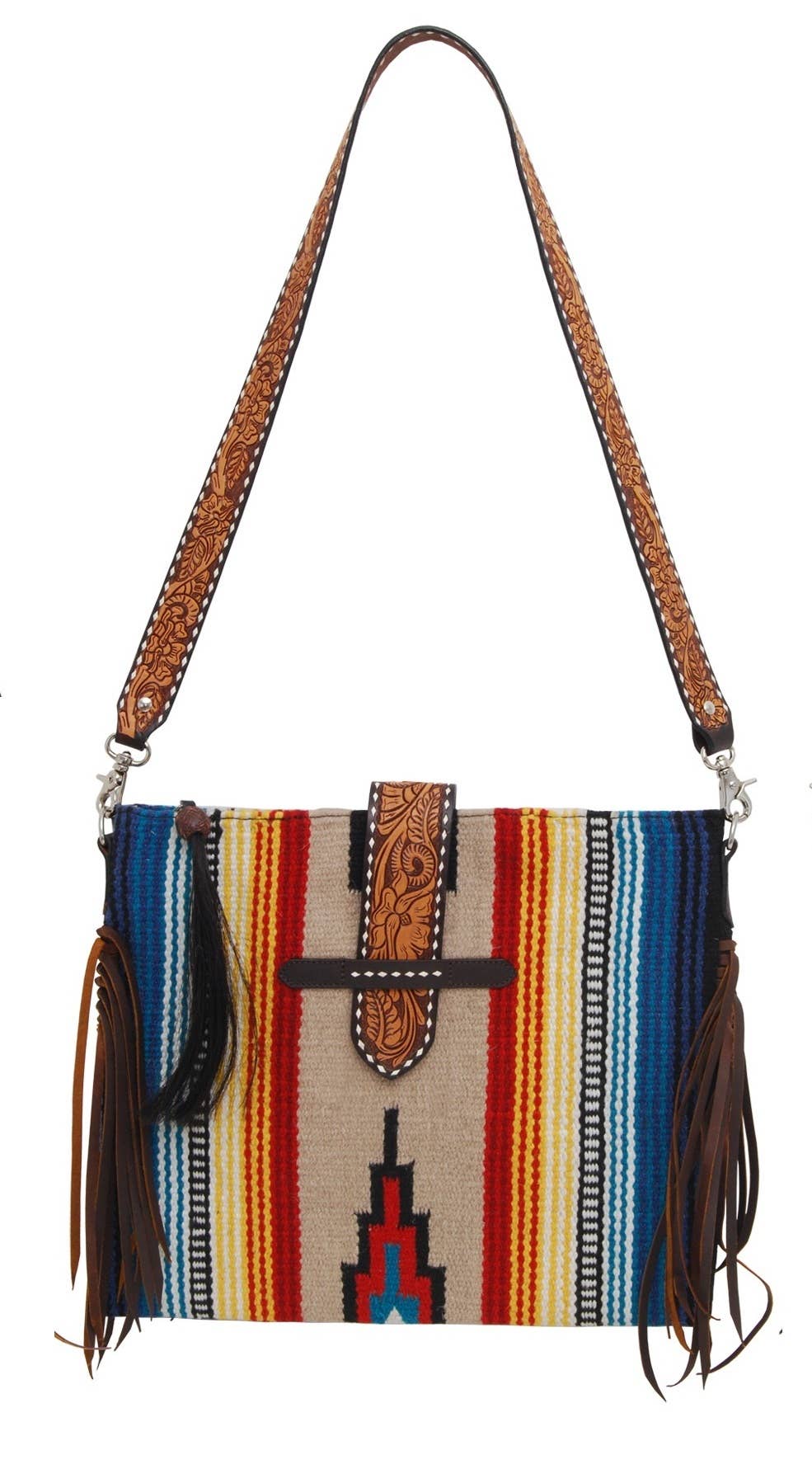 Rafter T Ranch Company - Western Belted Tote Handbag