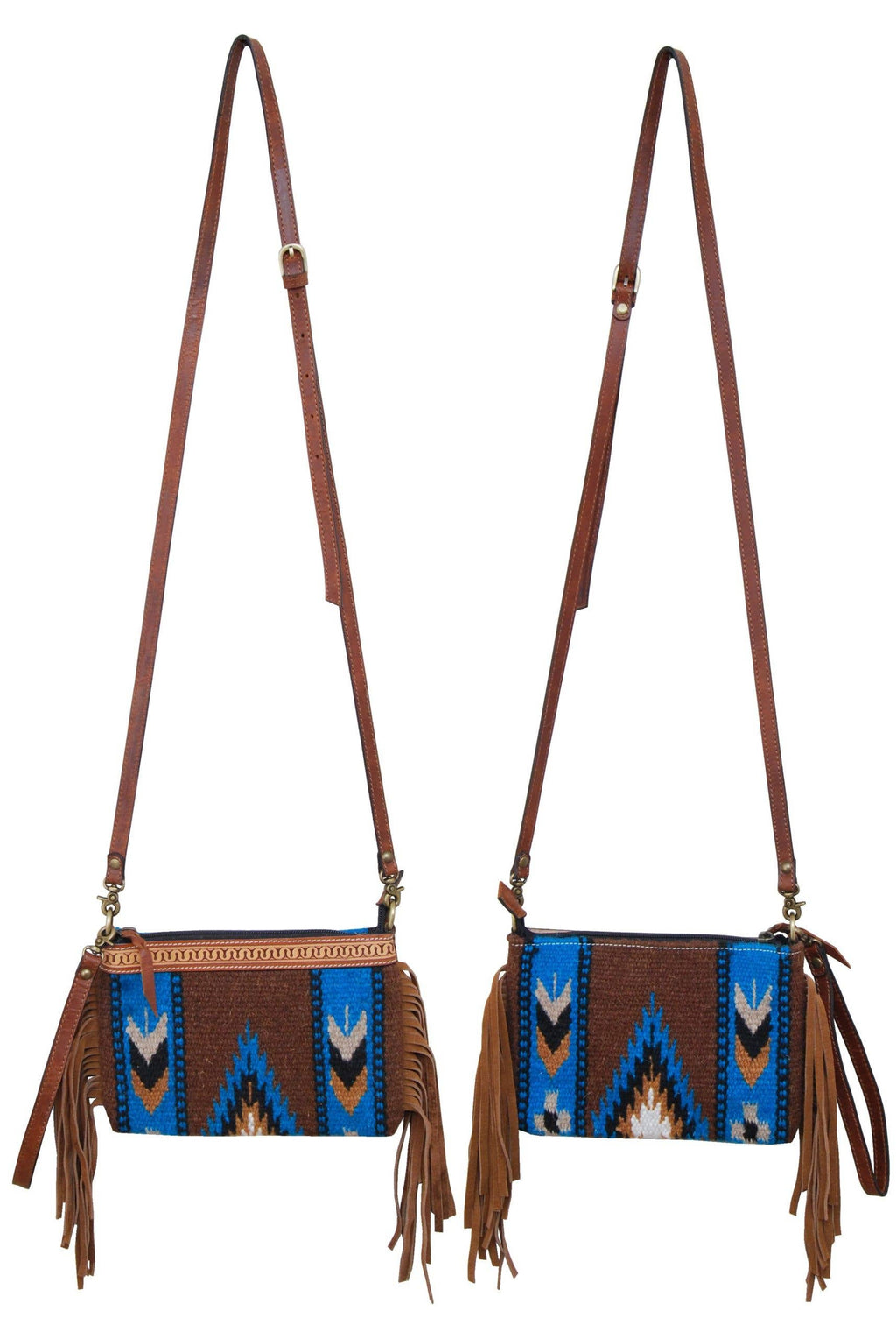 Rafter T Ranch Company - Blue Western Crossbody