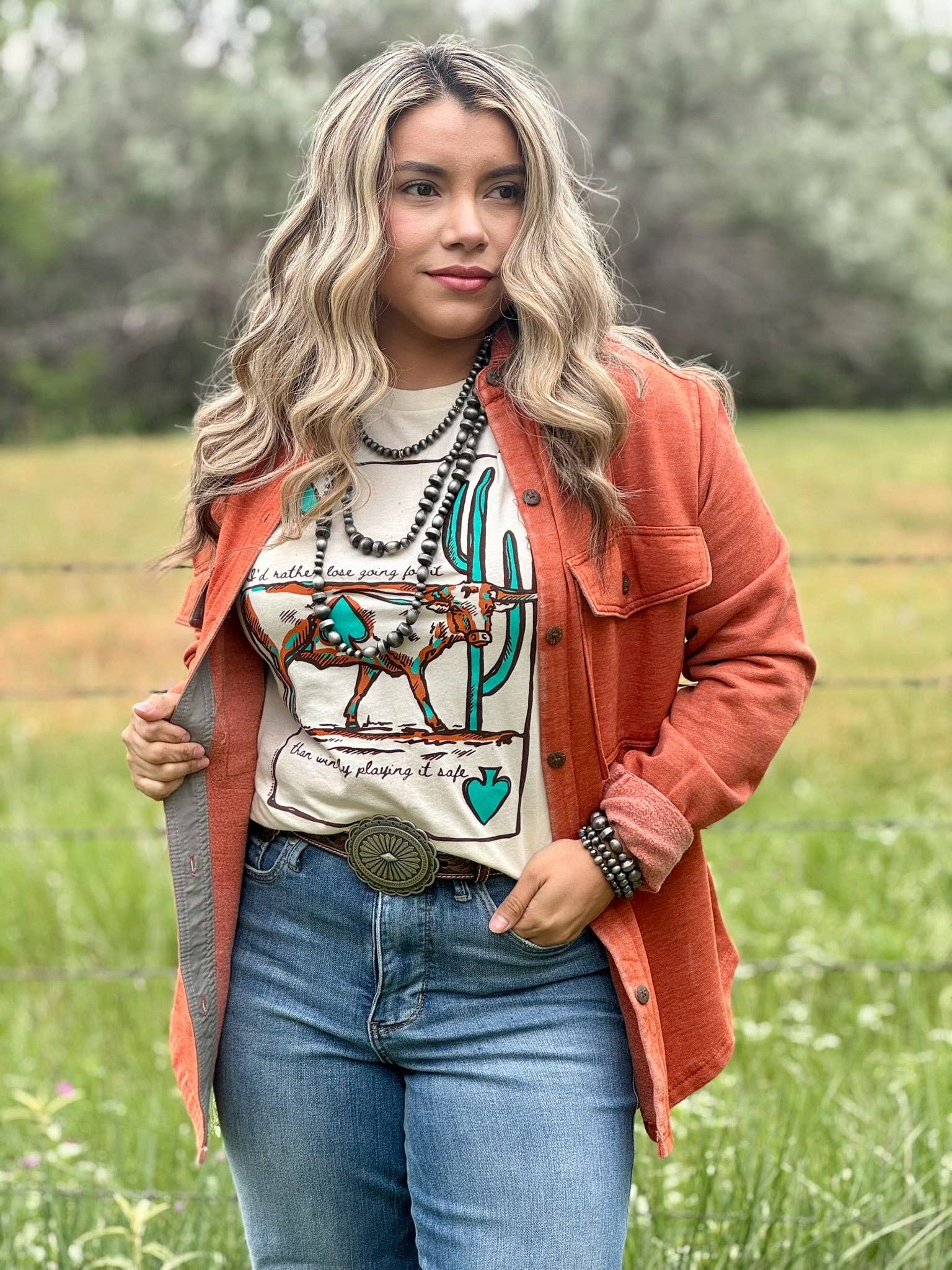 Texas True Threads - Lauren's Longhorn Tee