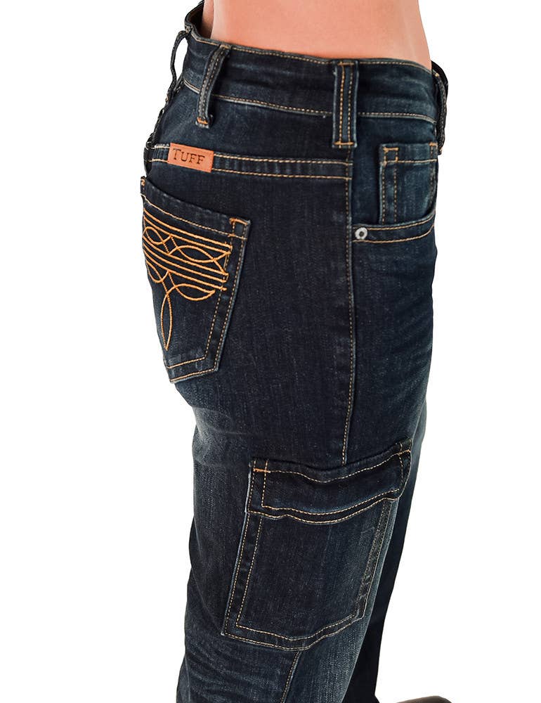 Cowgirl Tuff Co. / B. Tuff Jeans - BootStitch Cargo Bootcut