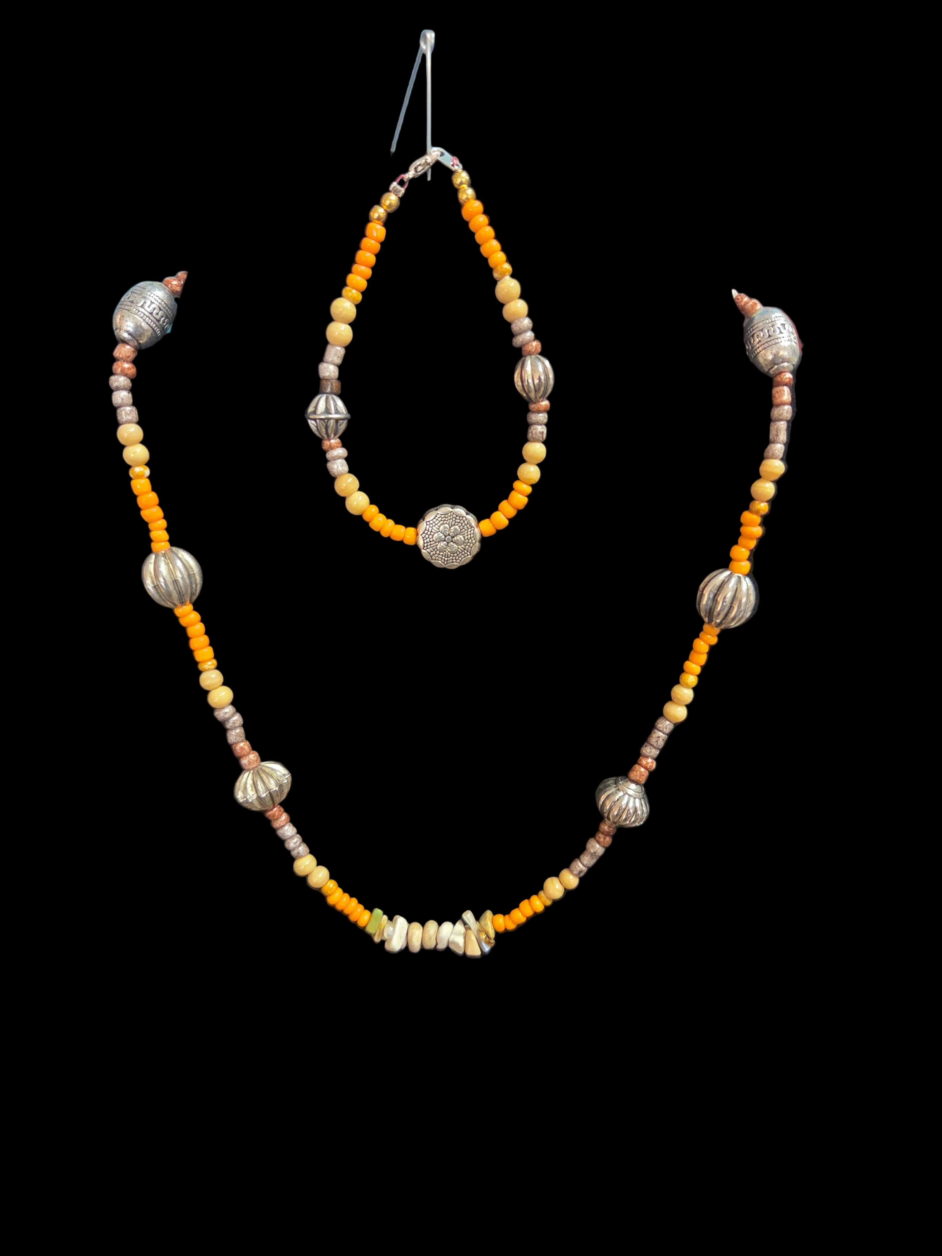 Navajo Necklace and Bracelet
