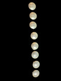 Silver Button Covers