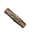 Leather wrapped bracelet